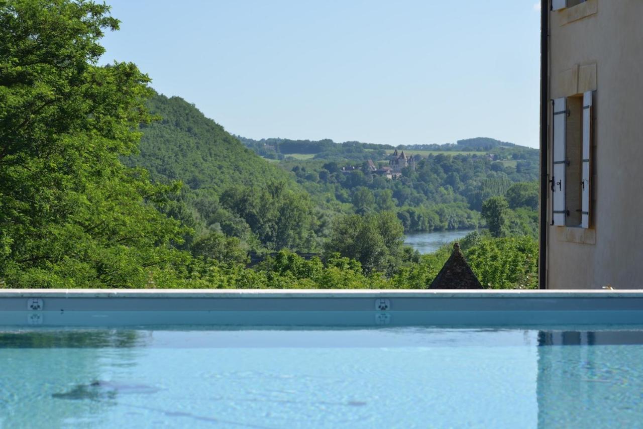 Les Hauts De Saint Vincent B&B Proche Sarlat Bagian luar foto