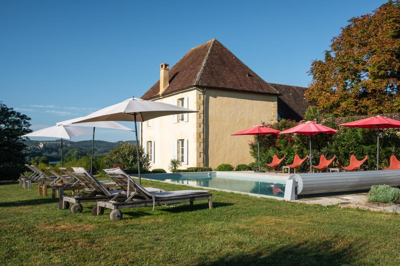 Les Hauts De Saint Vincent B&B Proche Sarlat Bagian luar foto