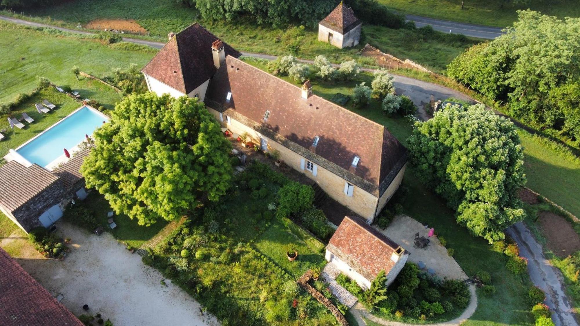 Les Hauts De Saint Vincent B&B Proche Sarlat Bagian luar foto