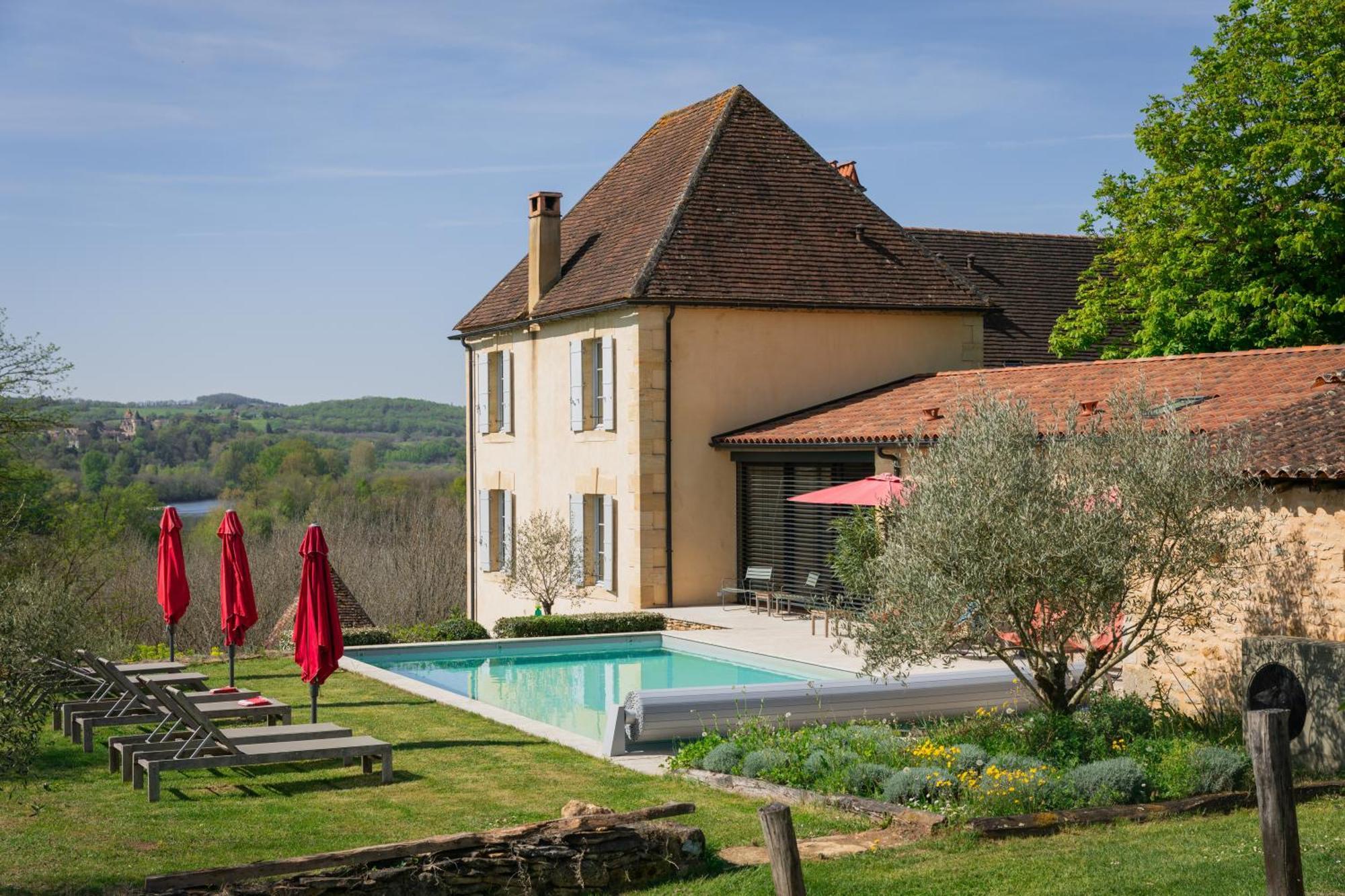 Les Hauts De Saint Vincent B&B Proche Sarlat Bagian luar foto