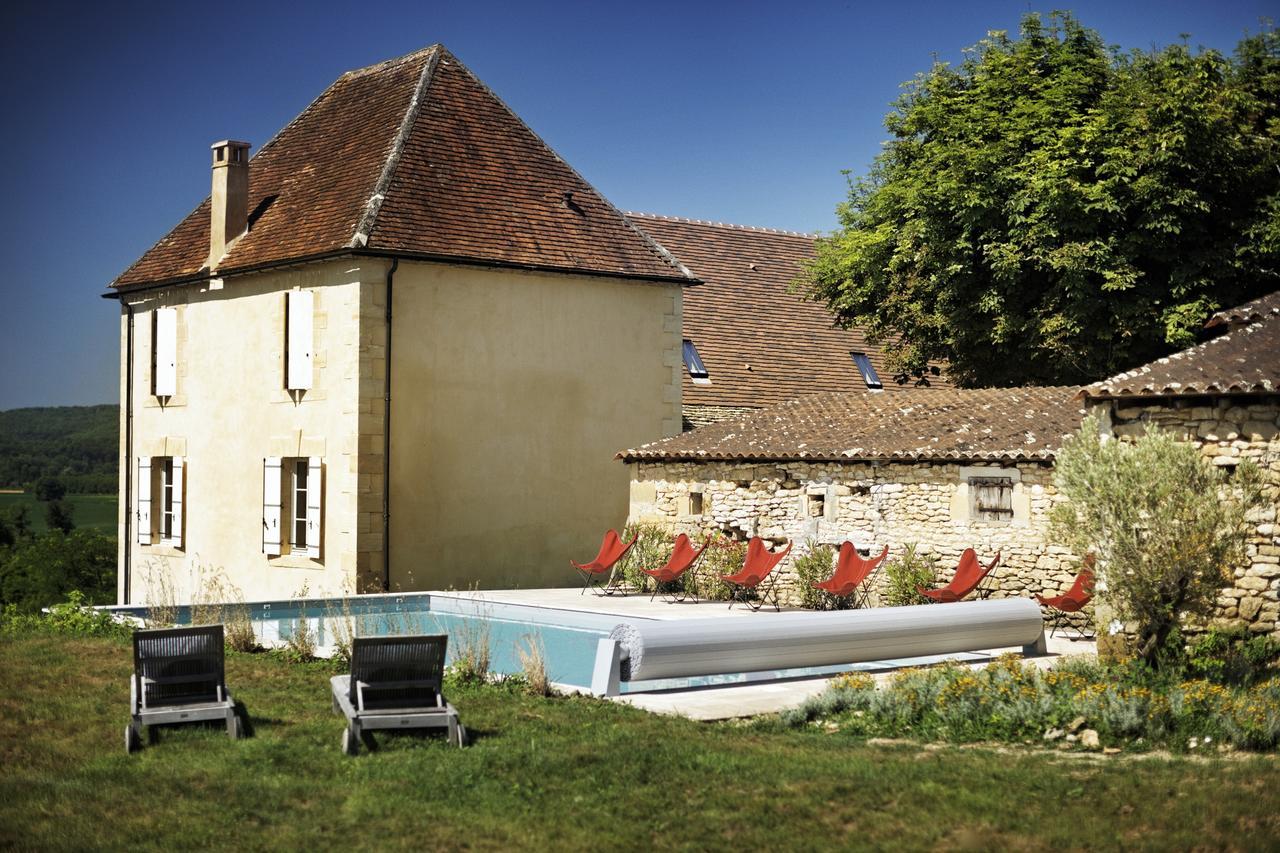 Les Hauts De Saint Vincent B&B Proche Sarlat Bagian luar foto